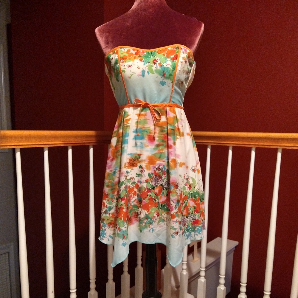 Tweeze Me Floral Junior Dress - Excellent Condition